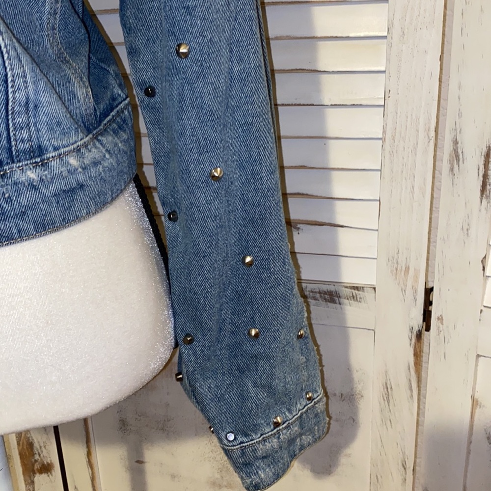 City Chic Embellished Denim Jacket - Picture 4 of 14